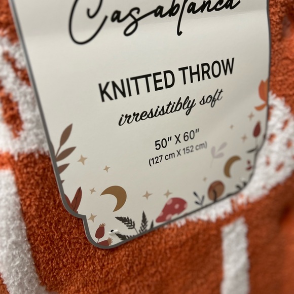 NWT Super cozy Mushroom Blanket 50 x 60in - Picture 3 of 3